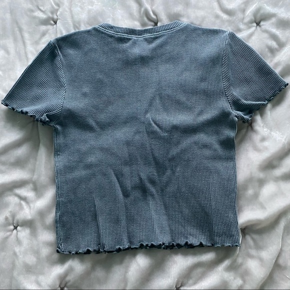 Forever 21 Gray California Crop Top - Picture 2 of 2